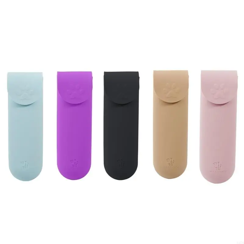 

Silicone Makeup Brush Bag Makeup Brushes for Women Girls 547A