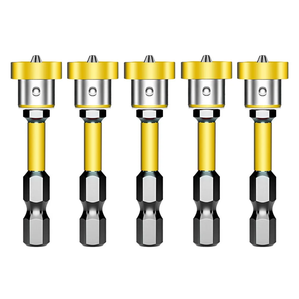 As Picture Magnetic Screwdriver Bits Mechanic Hand Tool Accessories Straight And Concentric Design Improves Work Efficiency