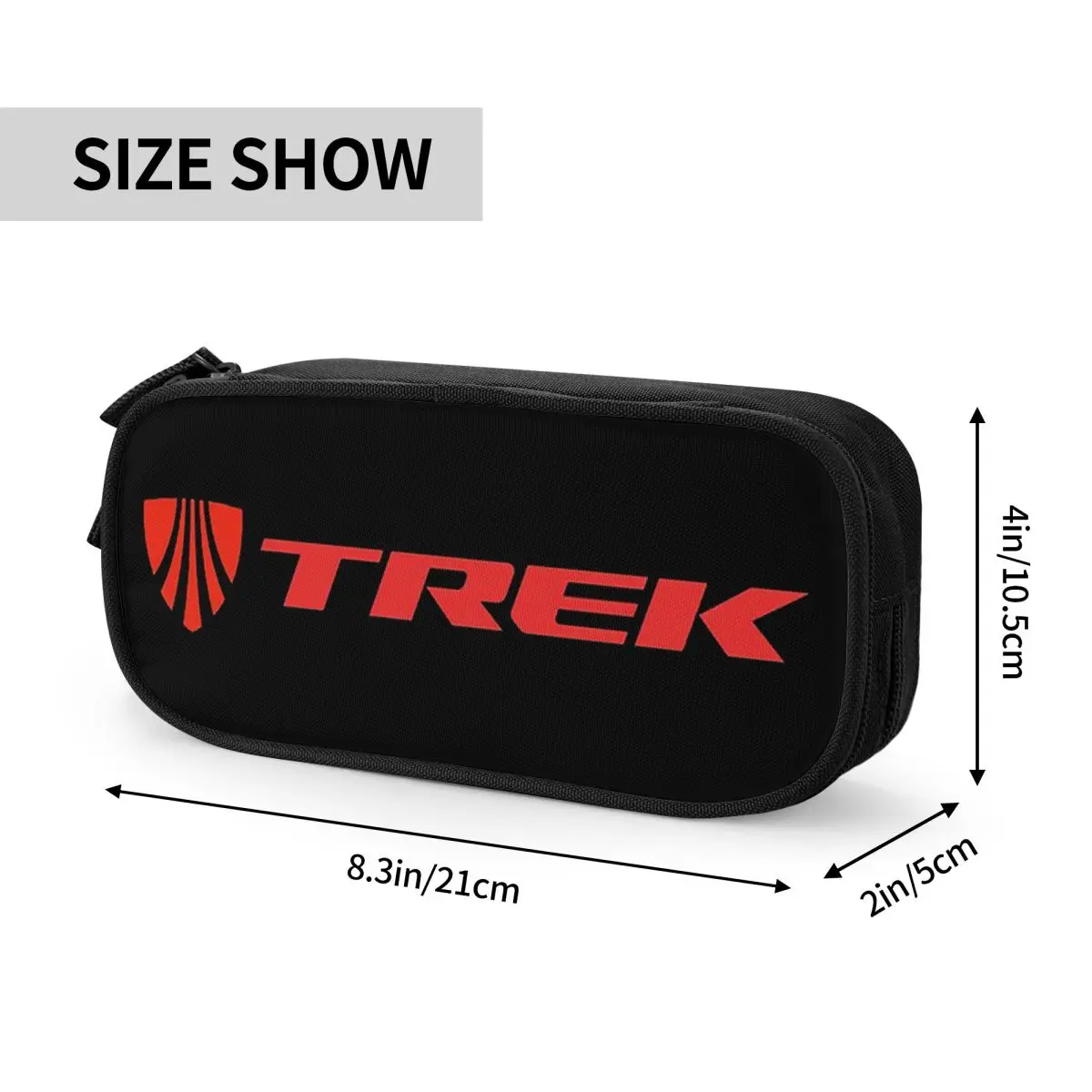 Trek Bike Logo Pencil Cases Large Capacity Pen Bags Pen Box Pencil Pouch For Boys Girls Students Stationery School Office