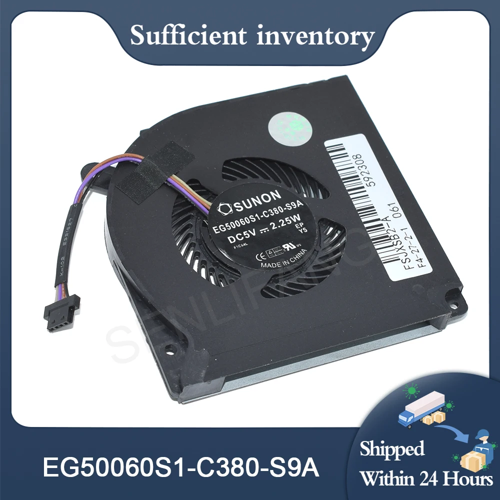 New For SUNON DC5V 2.25W EG50060S1-C380-S9A EG75070S1-C450-S9A CPU
