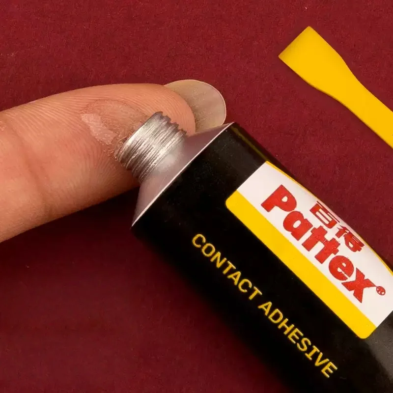 Pattex PXT4X1 Contact Adhesive 12ML Clear Strong Transparent Soft Adhesive Repair for Leather Wood Models Shoe Tip Bonding