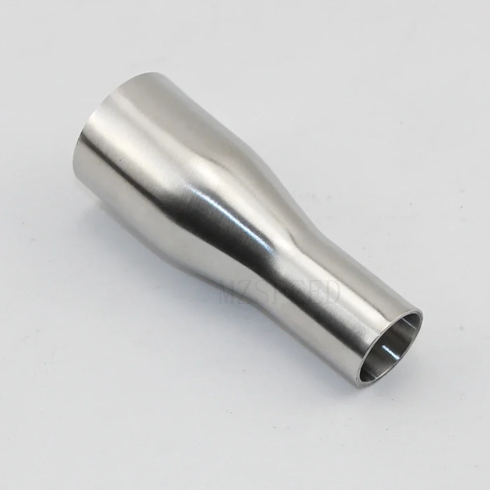 19mm-102mm OD Butt Welding Reducer SUS 304 Stainless Steel Sanitary Pipe Fitting Homebrew Beer