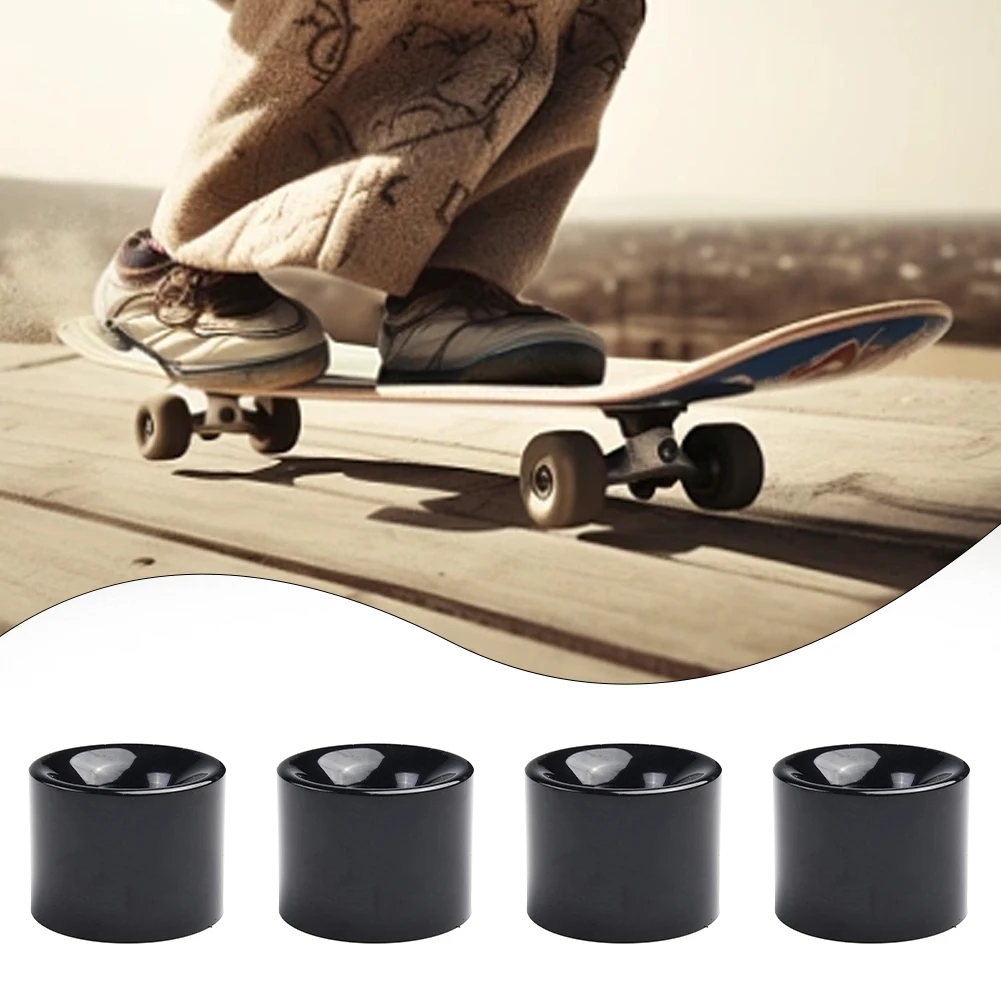 Ride with Confidence with Our 4 Pack 60x45mm 78A Skateboard Longboard Wheels with ABEC 9 Bearings and Spacers Included