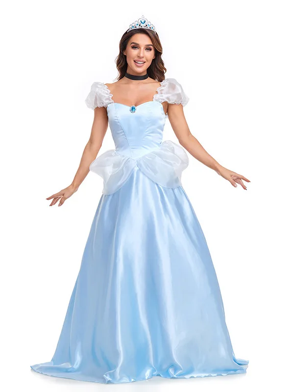 Princess Costume Dress Cinderella Stage Halloween Role-playing Women's Clothing Chinese Production Spring 2026 Hang Tag Price... view 5