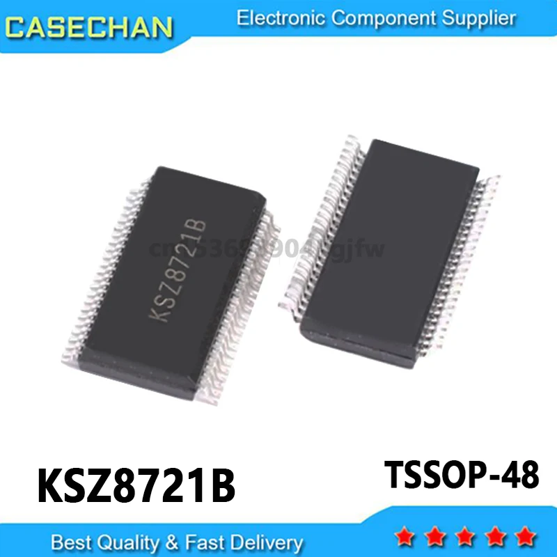 5PCS KSZ8721 KSZ8721B TSSOP-48 New and Original