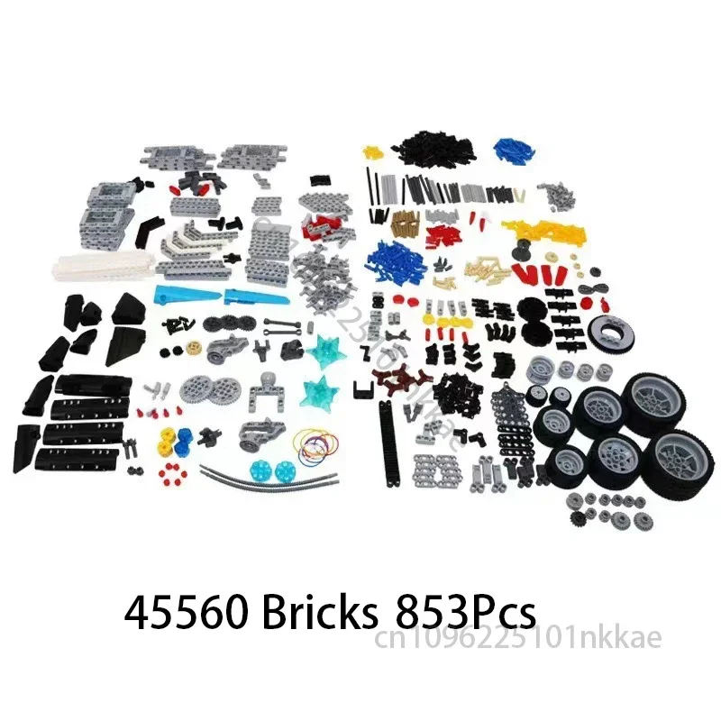 EV3 Core Uitbreidingsset 45544 45560 Grote Servomotor MOC Bouwstenen 9898 Onderdelen Technische STOOM Educatieve Bakstenen Speelgoed Cadeau