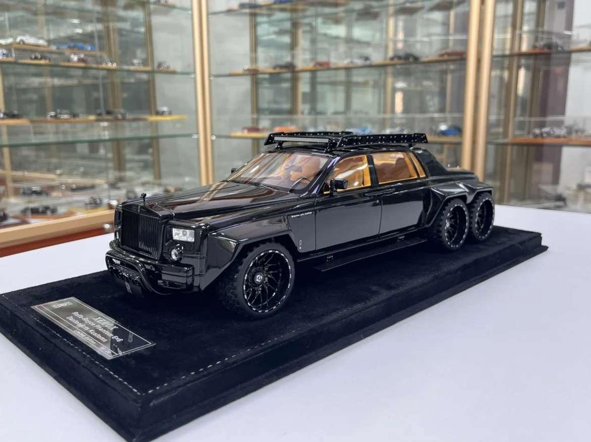 XEROX 1:18 Rolls Phantom 6X6 Simulation Limited Edition Resin Metal Static Car Model Toy Gift