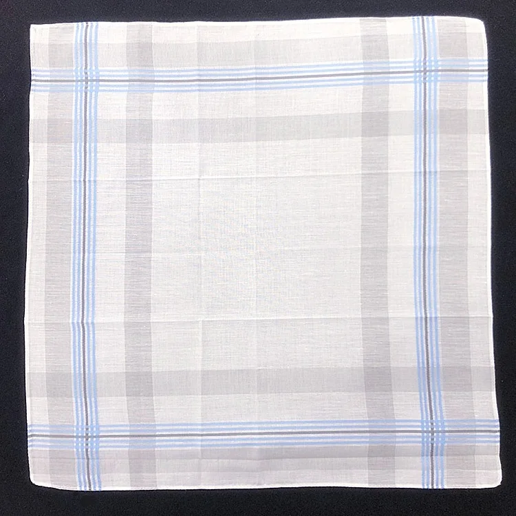 12pçs 40*40cm lenço de homem em algodão colorido luz, lenço masculino pequeno cachecol quadrado refrescante absorção de suor