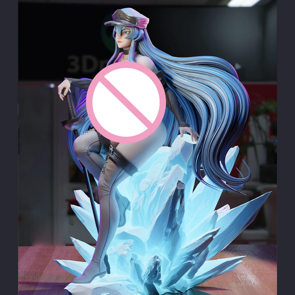 1:24 belle akame sexy menina nsfw boneca 3d impresso modelo resina sem pintura figura modelo kit garagem gk kits desmontado brinquedo diy