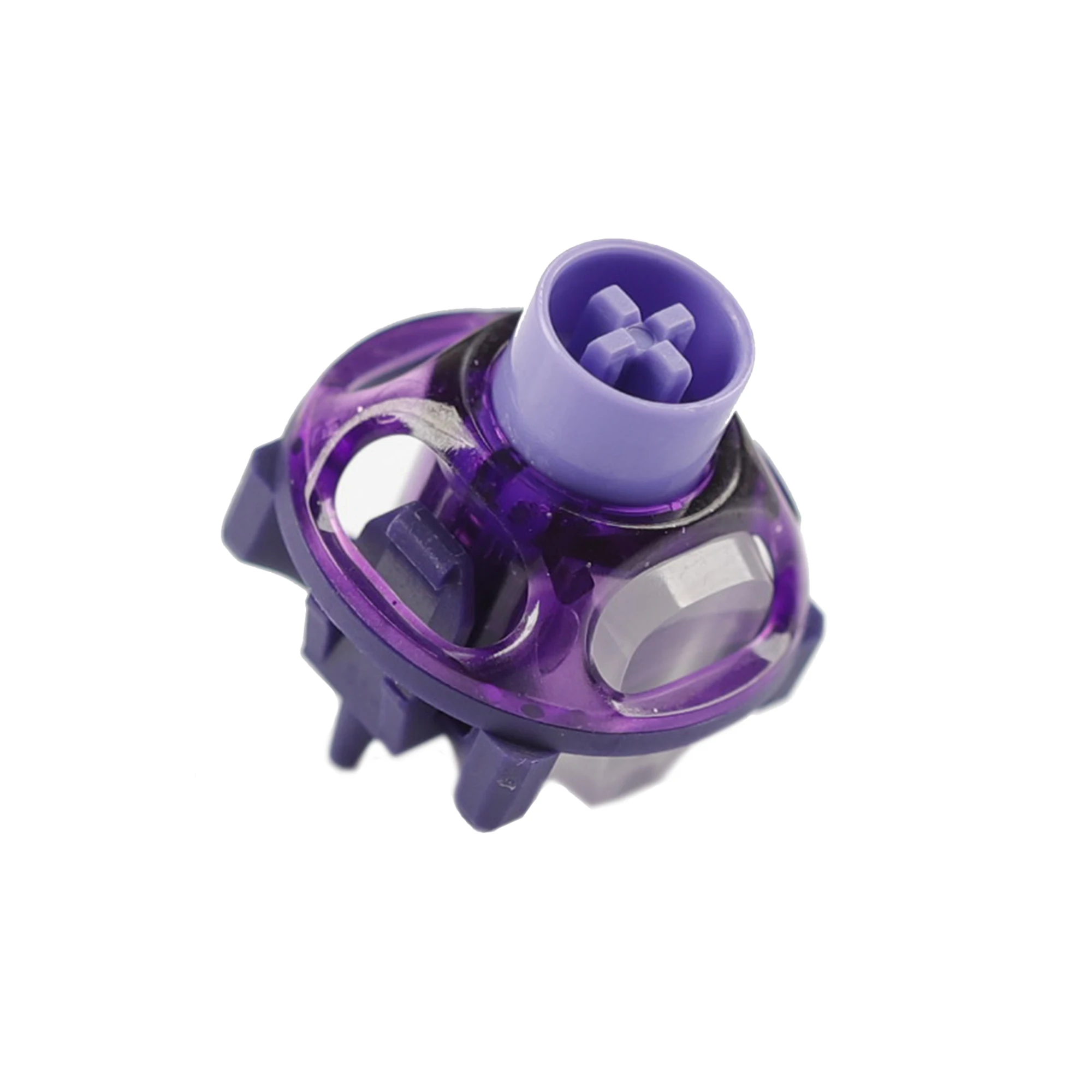 UFO Magnetic Switches Silver Mist Illusion Purple Peach Pink Linear Switch for HiFi Typing Sound for Hall Effect Keyboard