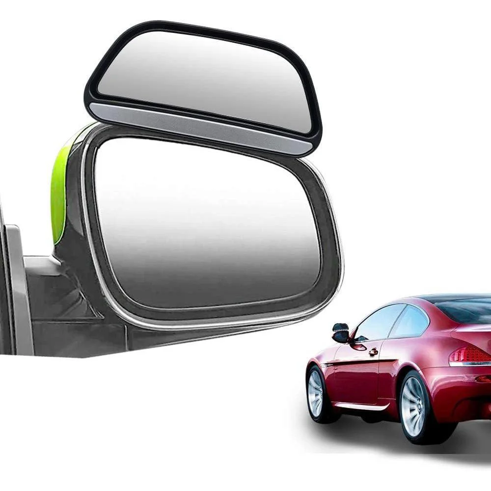 

360 Degree Blind Spot Mirror Adjustable Wide Angle Side Rear Mirrors blind spot Snap way for parking Auxiliary rear view mirror