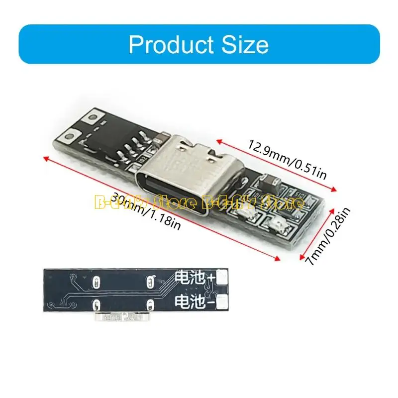 Y1AD 3.7V Small Lithium Battery Charging Panel 18650/27100/32700 Lithium Battery