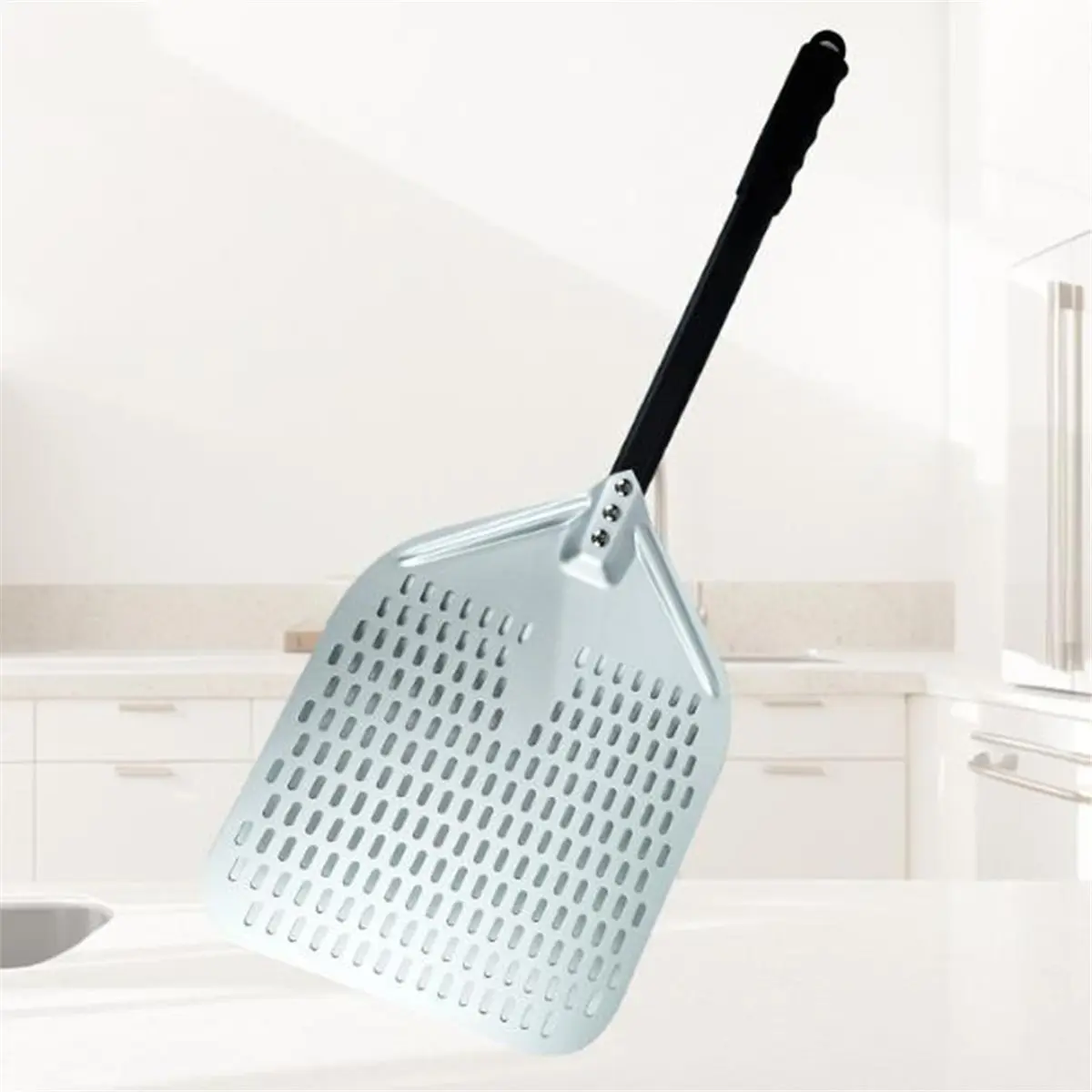 Aluminum Pizza Peel Bread Paddle Pizza Oven Turning Peel Hard Anodized Pizza Baking Kitchen Tool Spatula