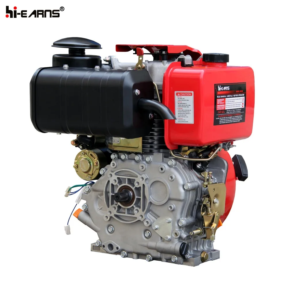 12 Air-cooled Single-cylinder Red Color Italy Model Air Cooled  Engine