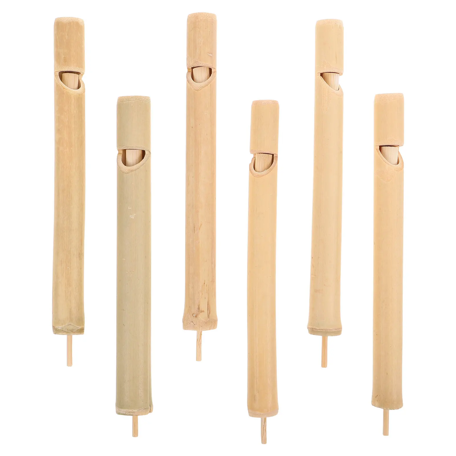 

6Pcs Miniature Bird Whistle for Children Wooden Call Flute Kids Music Learning Outdoor Adventure Nature Exploration Instrument