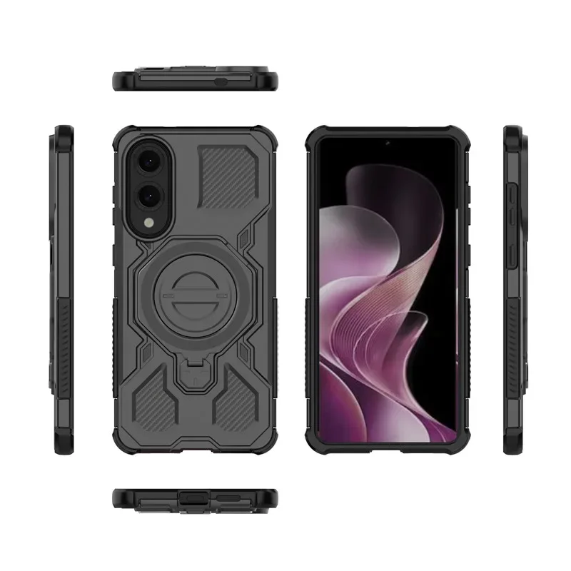 YPArmor المغناطيسي لسامسونج غالاكسي S25 الترا حافظة سامسونج غالاكسي M56 S24 M36 غطاء للصدمات Magsafe شحن لاسلكي جراب هاتف