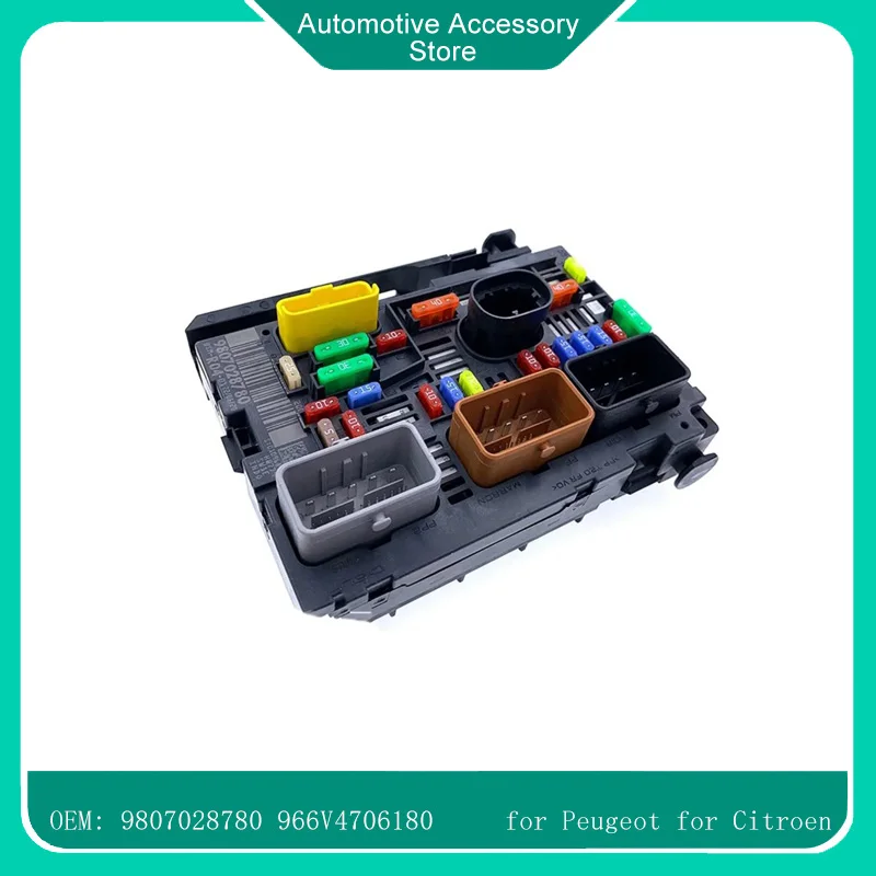 

9807028780 966V4706180 Fuse Box Assembly for Citroen Berlingo Partner 408 607 Expert Jumy C4