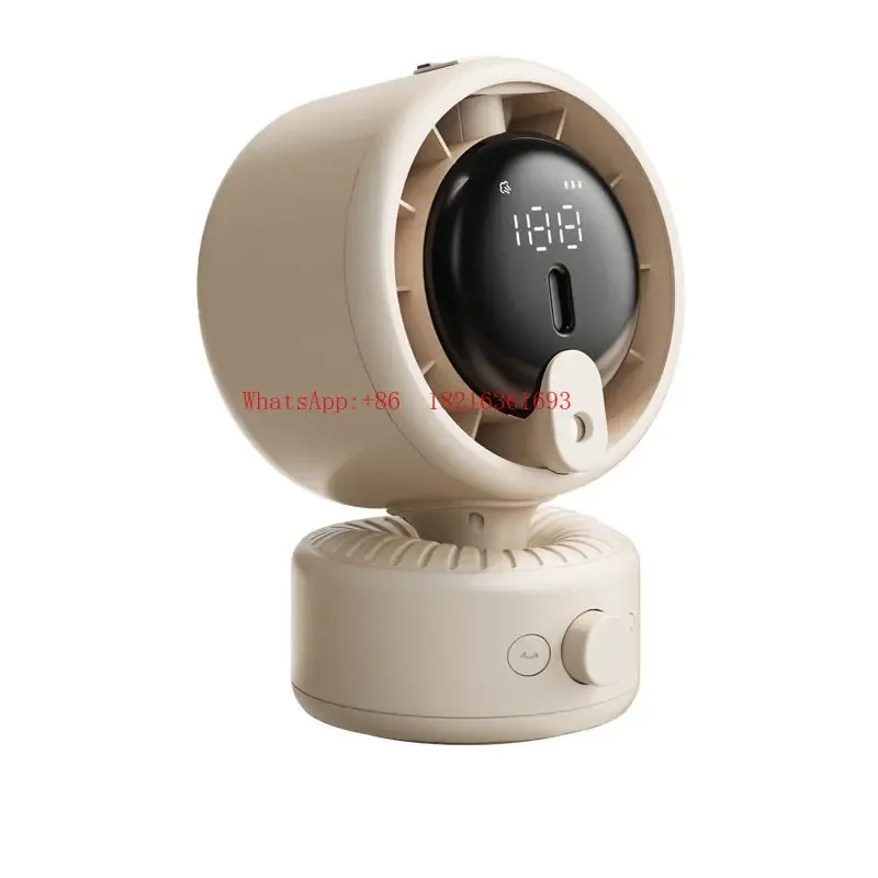 Limited Offer Desktop Spray Fan Automatic Shaking Head Humidifier 2-in-1 Mini Plus Water Atomization Cooling USB Charging