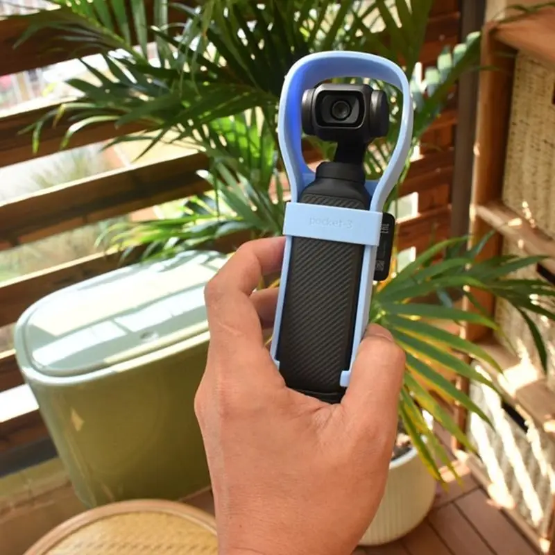 Impacts Resistant Protector Holder Case Rapid Mounting And Precise Cuto s For Pocket 3 Smooth Functionality 77JC