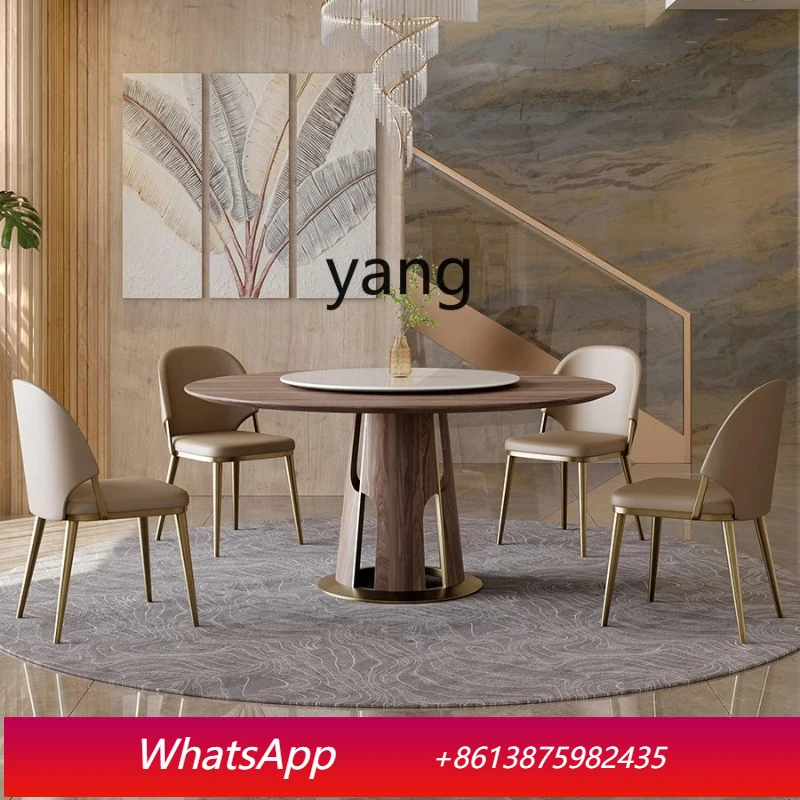 

Современный простой кожаный обеденный стул LTT в стиле легкой роскоши, домашний, с удобной спинкой, из нержавеющей стали