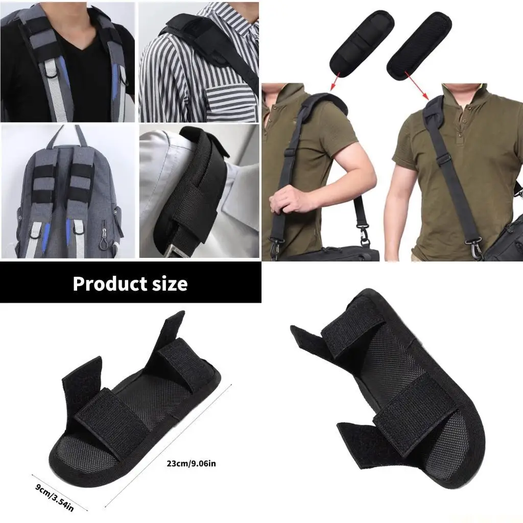 

X90D Detachable Ventilated Shoulder Pads Quick Dry for Camera Laptop Cases Bacpack