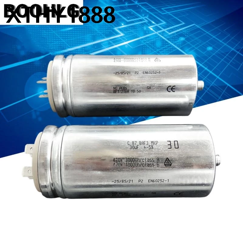 1pcs-c878af3-mkp-420v-30uf-470v-fan-motor-start-up-and-running-capacitor