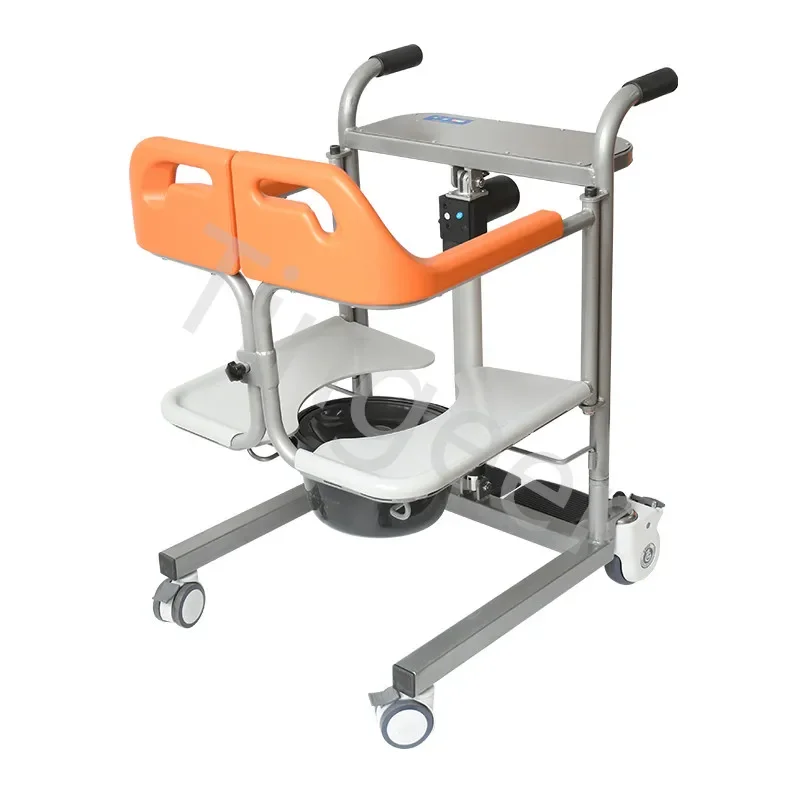 كرسي نقل الرفع القابل للفصل للمنزل لكبار السن مع كرسي نقل Bedpan للمرضى
