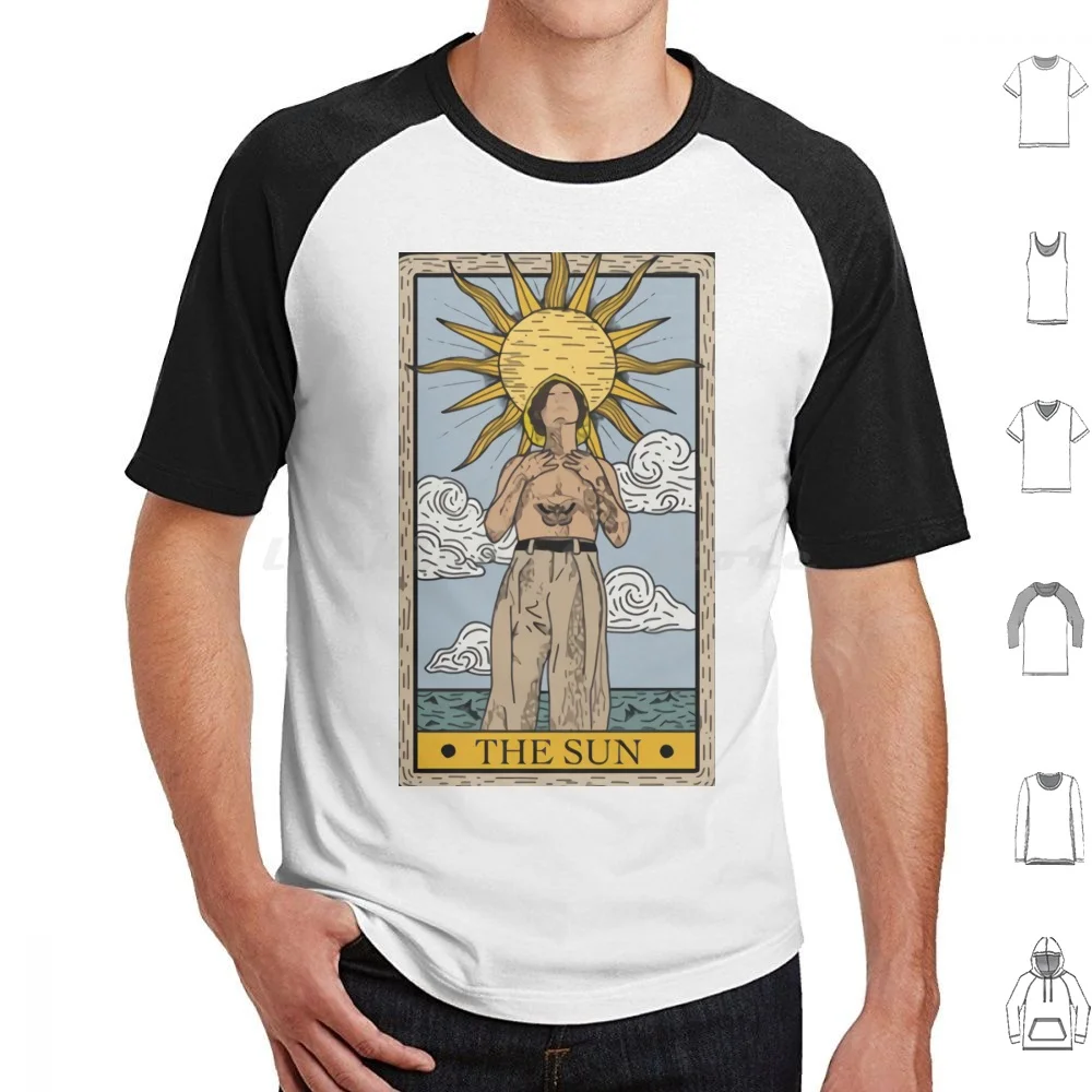 T-shirt en coton 6xl, Cool, Dlolob Harry As The Sun Fine Line Watermelon Sugar, traite les gens avec gentillesse, nouvelle collection Tarot Harry 2023