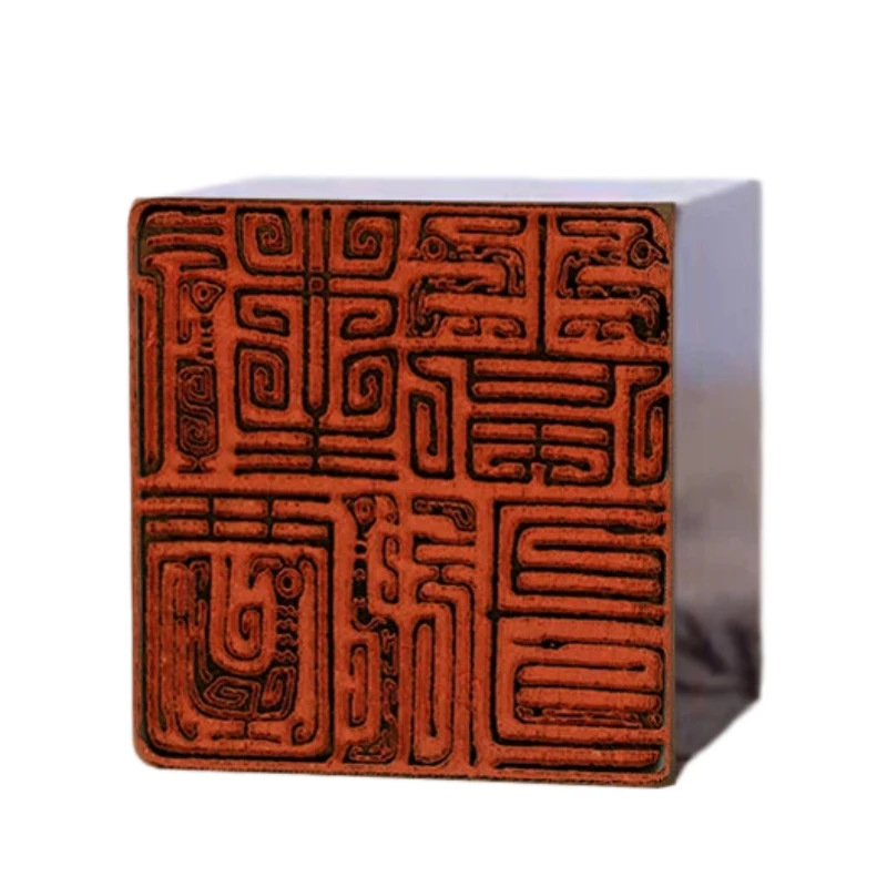 Chinese Zodiac Finished Leisure Seal Custom Name Stamp Top Corner Stamp Chinese Calligraphy Painting Handmade Finished Stamp