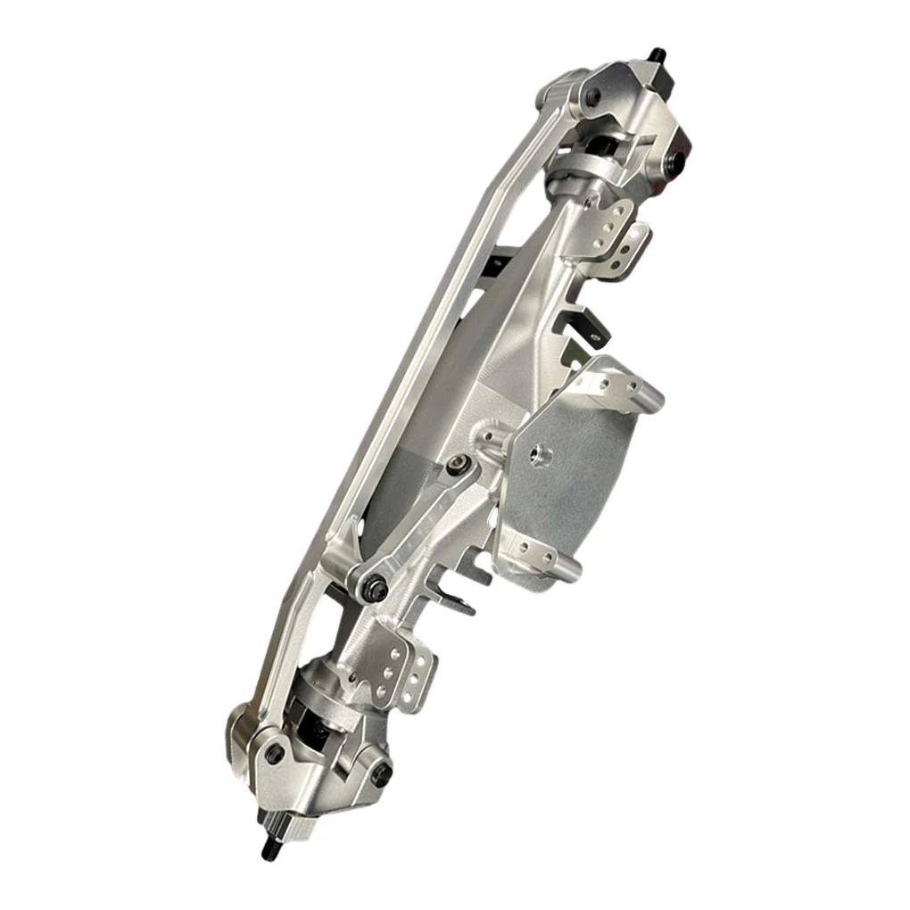 1pcs 1/8 Front Axle RC Upgrade Part Aluminum Alloy Better Stability Rc Front Axle For LOSI LMT RC Car Part RC Car Accessories