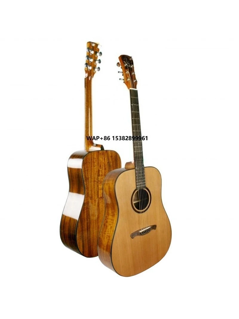 41 Inch Handmade High Quality Acoustic Guitar Solid Guitar
