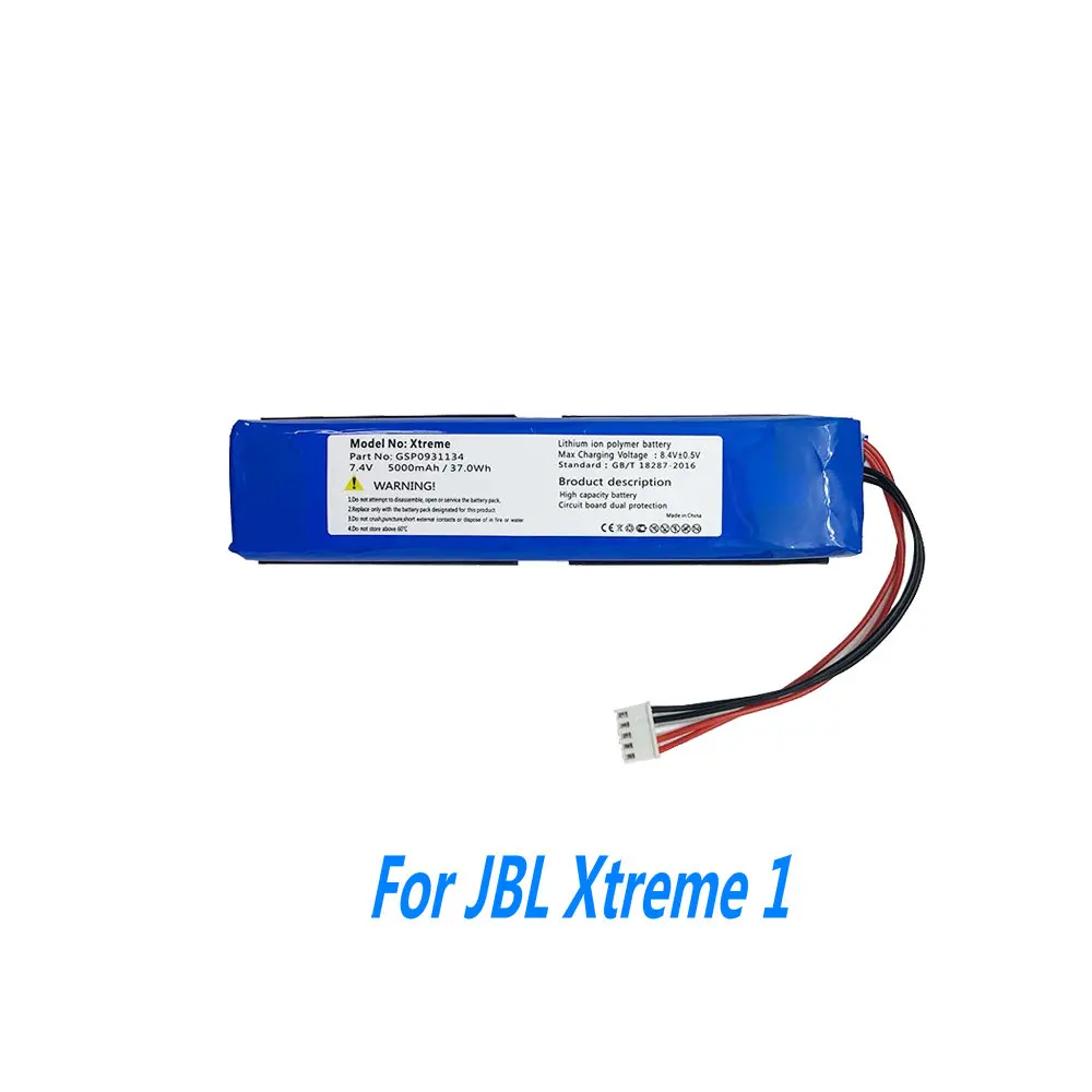 Original GSP0931134 / IBA001GA / ID1019 For JBL Xtreme 1 Xtreme2 Xtreme 3 Bluetooth Speaker Battery