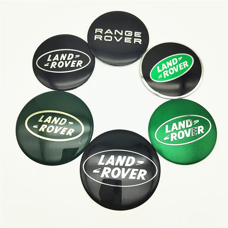 4Pcs 56mm Aluminum Car Wheel Center Decal Hub Sticker For Land Rover Freelander 2 L2 LF Discovery 3 4 L319 L462 Range Rover 3