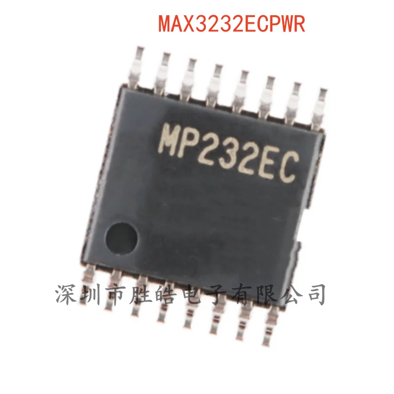 

(10PCS) NEW MAX3232ECPWR 3232 RS-232 Line Driver / Receiver IC Chip TSSOP-16 MAX3232ECPWR Integrated Circuit