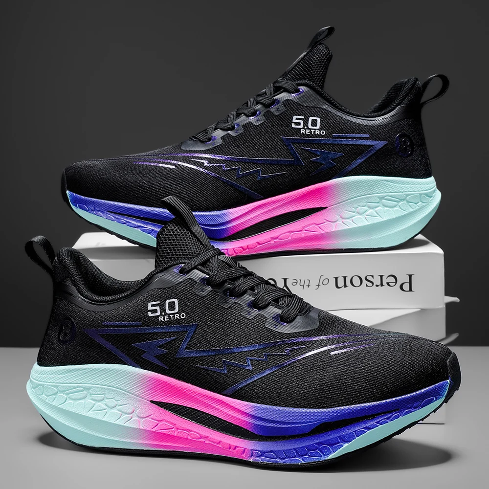 Herren-Sportschuhe in großen Größen, Outdoor-Wanderschuhe, bequeme, lässige, vielseitige, modische Trainingsschuhe für Paare – Detail 3