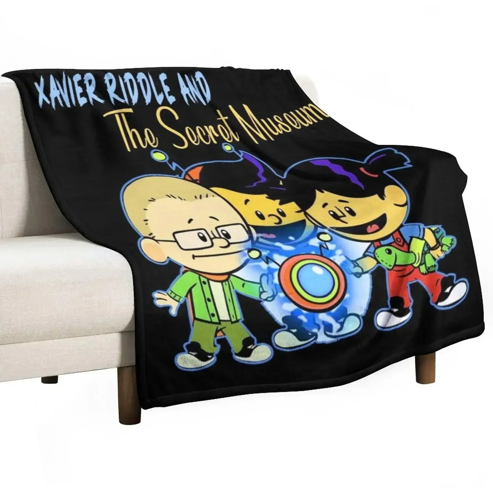 Xavier Riddle and the Secret Museum charactersi am wilma rudolphi am rosa parks costume Throw Blanket Multi-Purpose Blankets