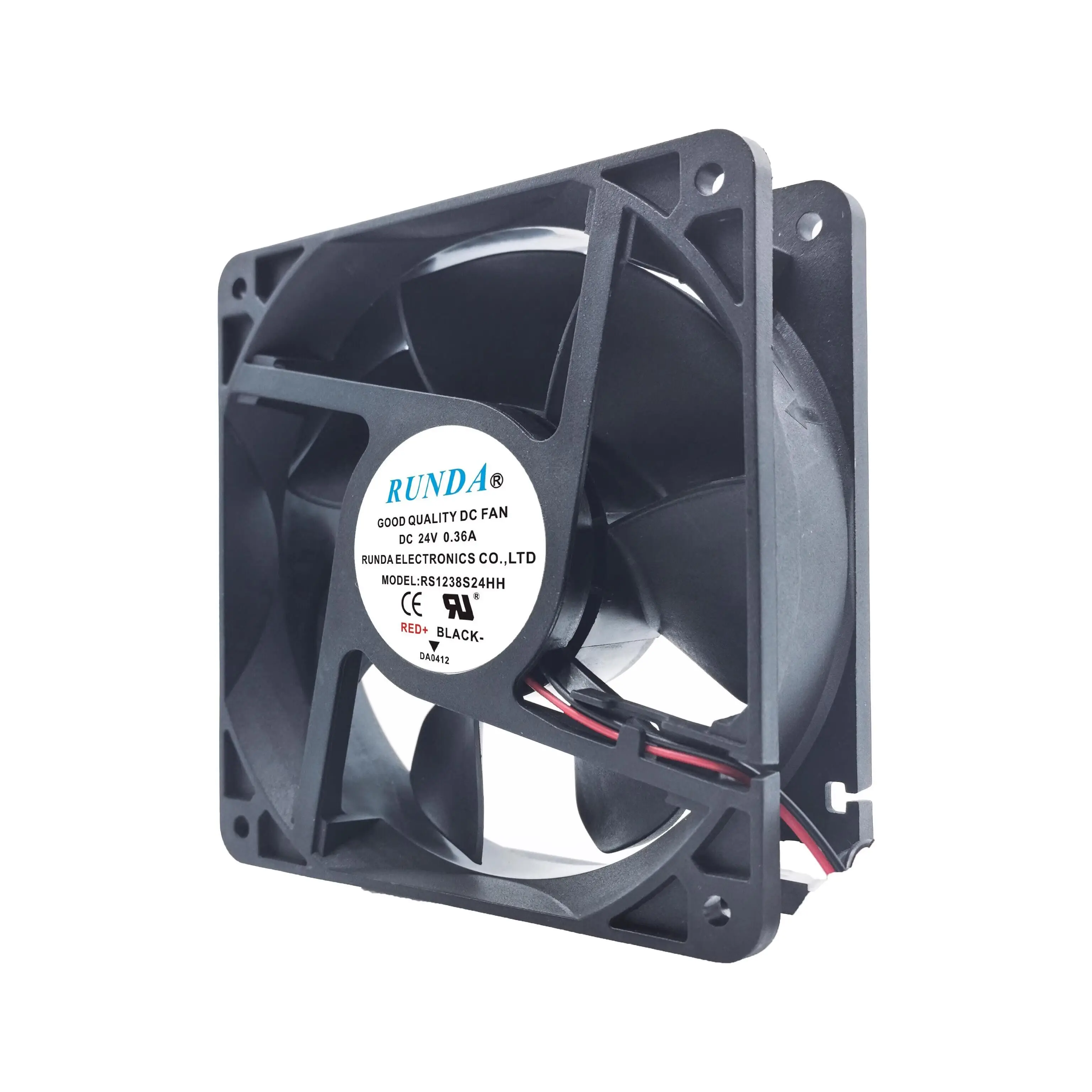 RUNDA 12038 냉각 선풍기, RS1238S24HH, 24V, 0.36A, 12cm, 신제품
