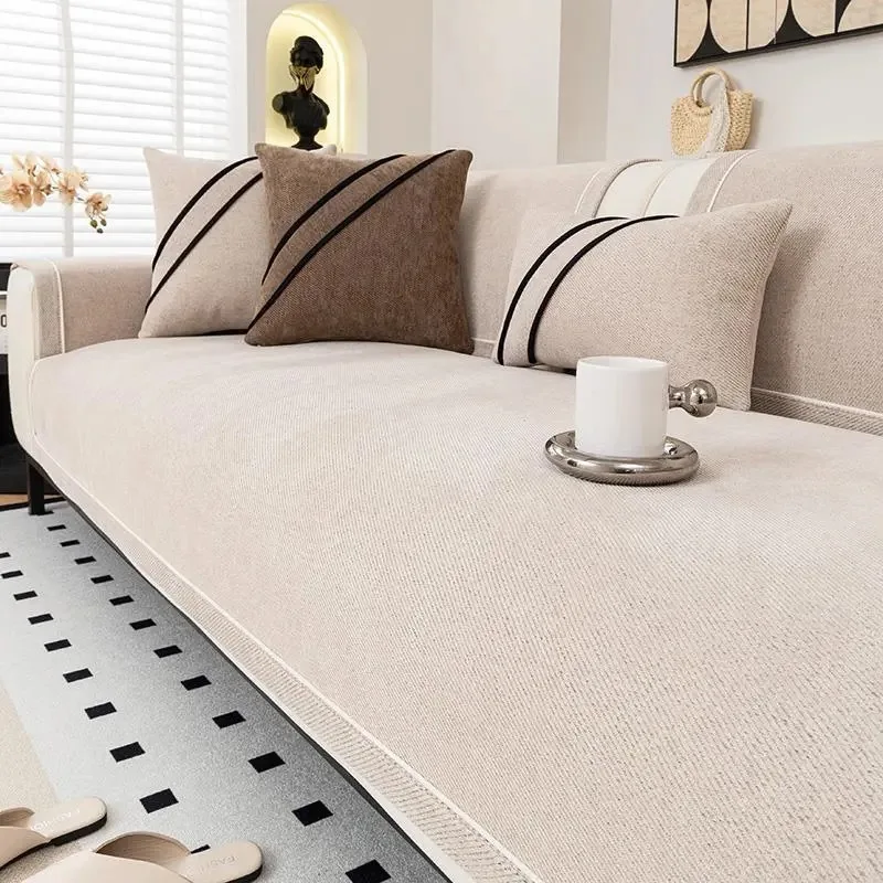 Luxe zachte woonkamer bankkussens geïnspireerd Modieuze kwaliteit bankhoezen Scandinavische stijl antislip zitkussens
