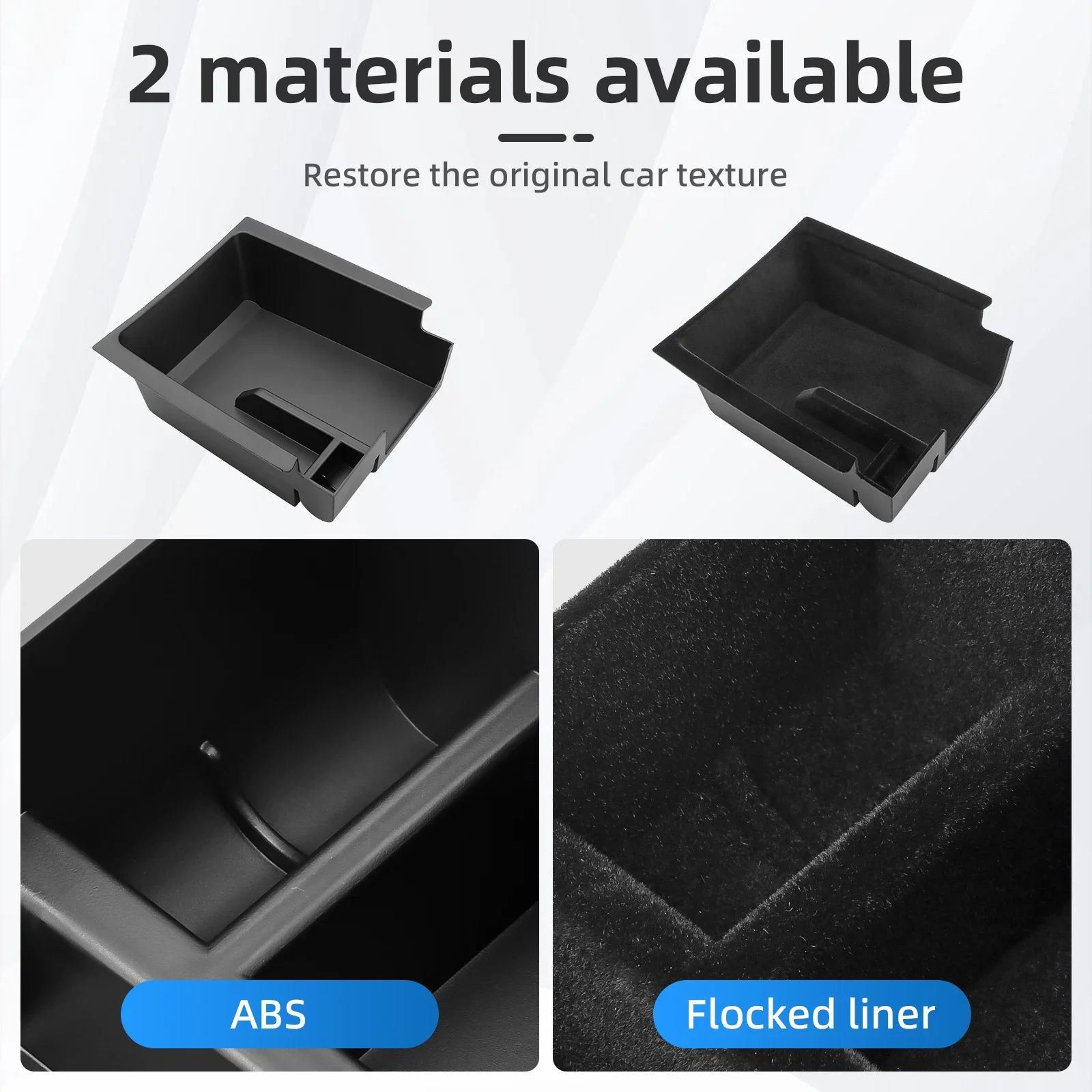 Center Console Bandejas para Tesla Modelo 3 Y, Sob O Assento Caixa De Armazenamento, Braço Escondido Caixas, Suporte De Copo, Highland Organizador, Acessórios