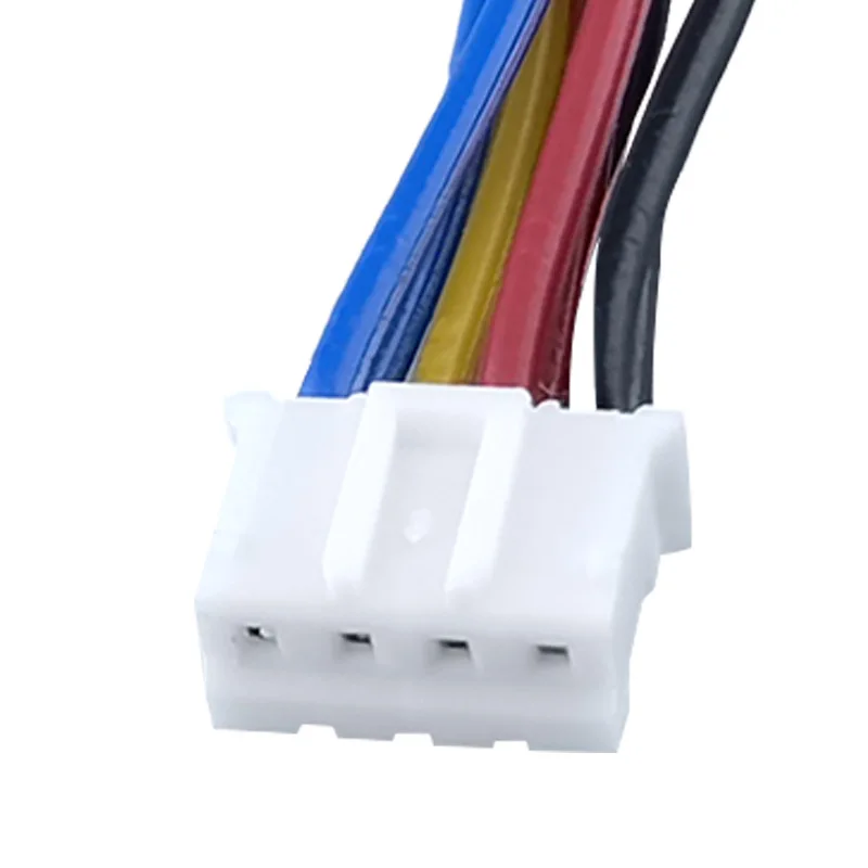 5PCS 2.0 Small 4Pin to 4Pin Fan Extension Cable, 1 to 2 PWM Splitter Cable for PC Motherboard Graphics Card Cooling Fan
