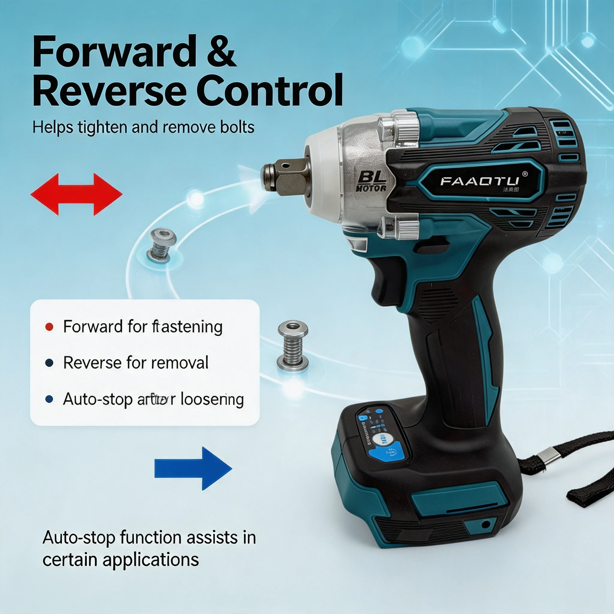 FAAOTU 300 18V Brushless Cordl - огляд і ціна Power Tools Repairs