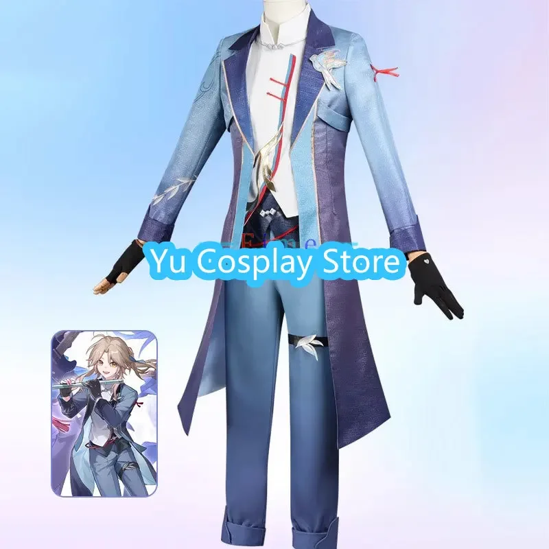 

Yu-Cosplay Yanqing Cosplay Costume Game Honkai Star Rail Concert Cosplay Fancy Party Suit Halloween Carnival Uniforms Custom Mad