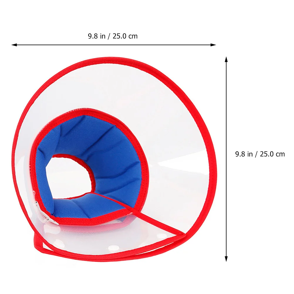 

Pet Dog Recovery Collar Adjustable Lightweight Protective Neck Cone Prevent Licking Chewing Scratch-Proof Cone