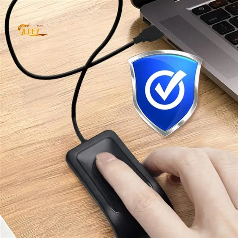 

AEE7-биометрический USB-считыватель отпечатков пальцев для Win10/11 — безопасный вход с Hello Biometrics
