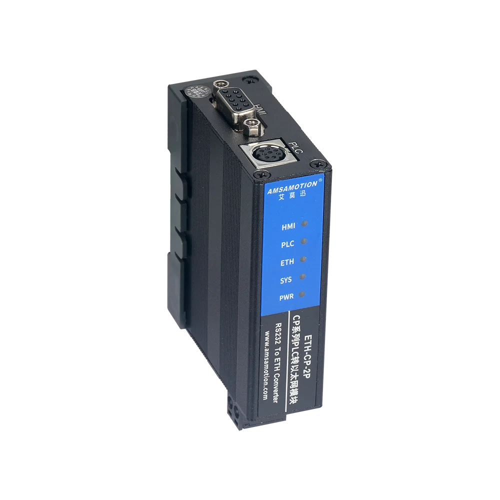 ETH-CP-2P PLC Converter โมดูลสำหรับ Omron CP1E CP1L CP1H Series การเขียนโปรแกรม Logic Controller RS232 Ethernet Extension โมดูล