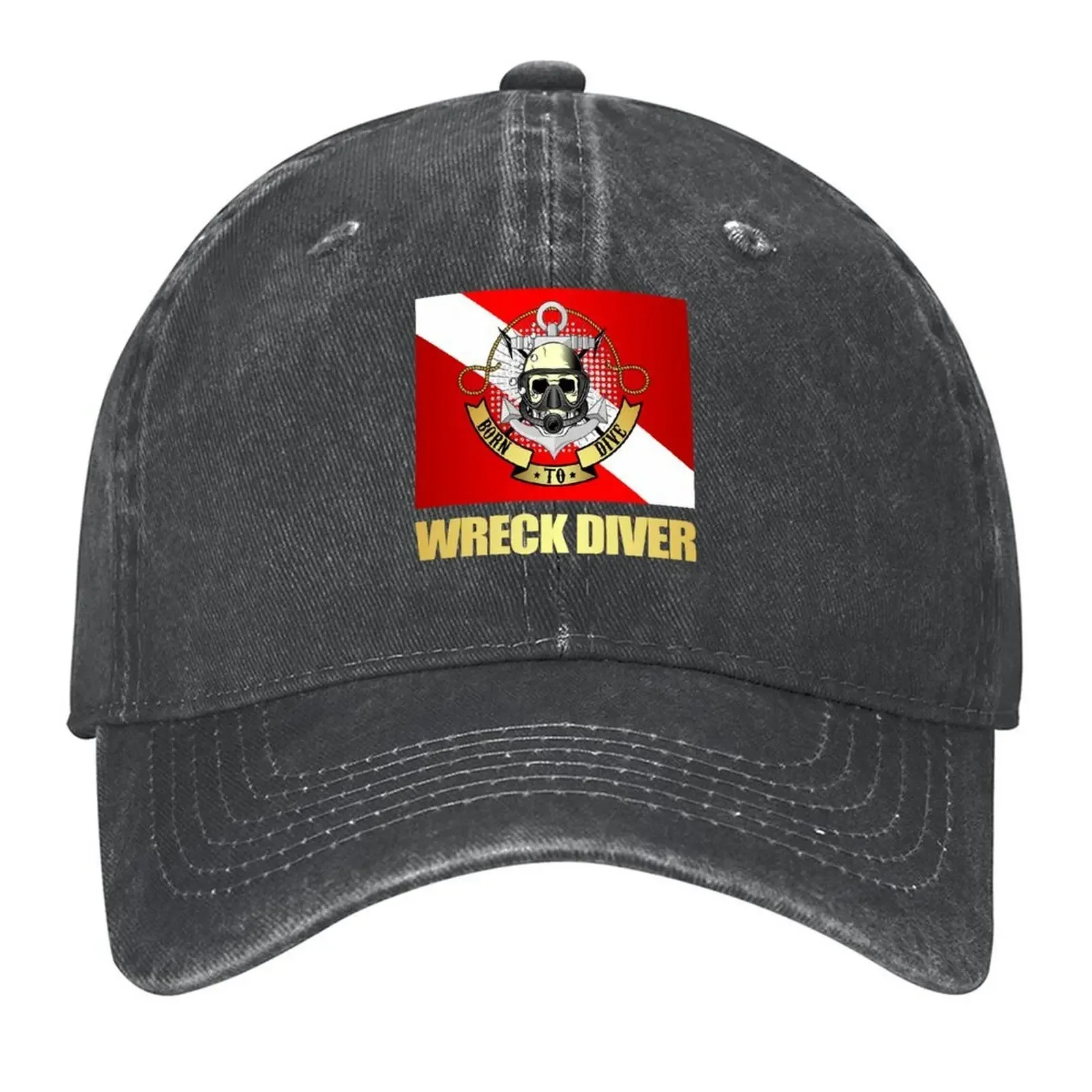 Cappello Da Baseball 2026 Wreck Diver (Btd) Alla Moda Da Uomo E Da Donna, Ideale Per Il Golf E L'escursionismo-image