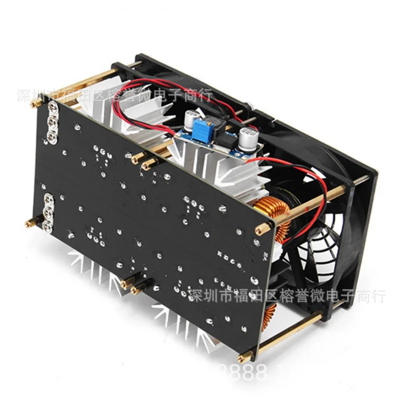 4TubeZVS High PowerzvsLow Pressure Induction Heating Radio Frequency Heating Quenching,1800WHeating plate Robot