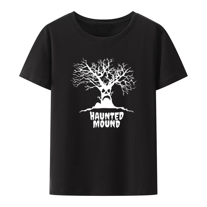 Halloween Casual Shirt Tops Sematary I Love Haunted Mound Popular Trend Heart Shape T Shirt Men Women Short Sleeve Graphic Tees