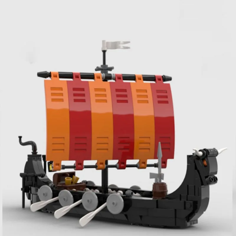미니 해적선 블록 블랙 펄 캐리비안 피규어 모델 빌딩 토이 MOC 소형 입자 블록 청소년 선물