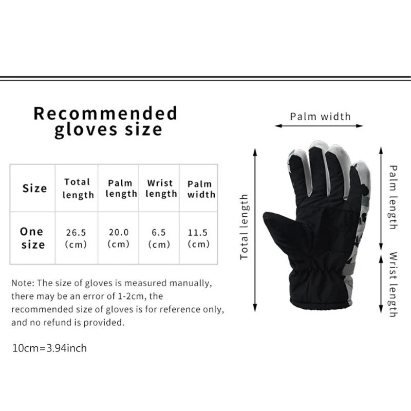 الرجال زوجين زوجين مقاوم للماء قفازات التزلج الشتوية القطن دافئ التزلج قفازات قفازات الثلج المضاد للرياح قفازات التزلج على